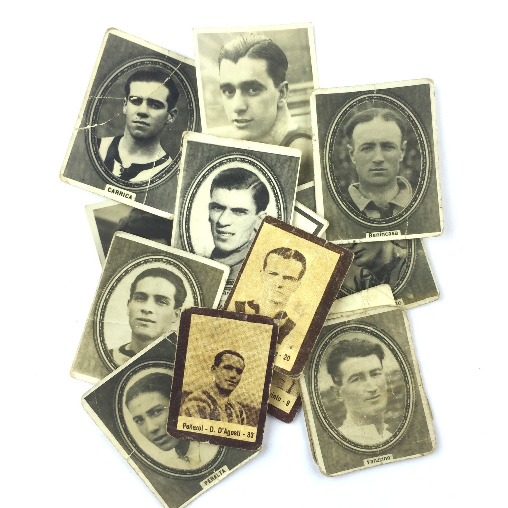 Figuritas futbolistas uruguayos