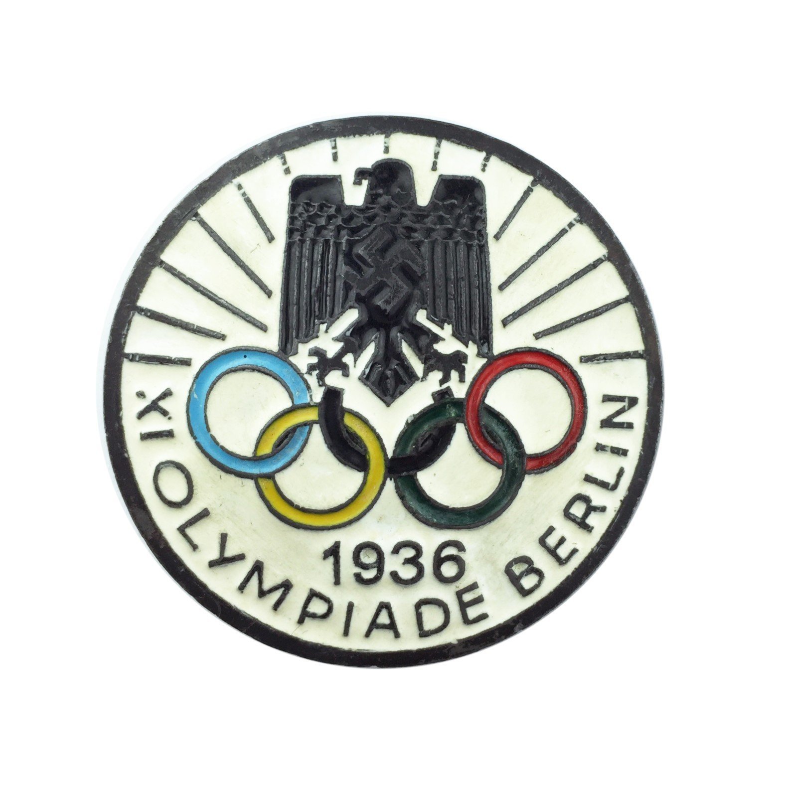 Dos piezas Juegos Olímpicos Berlín 1936