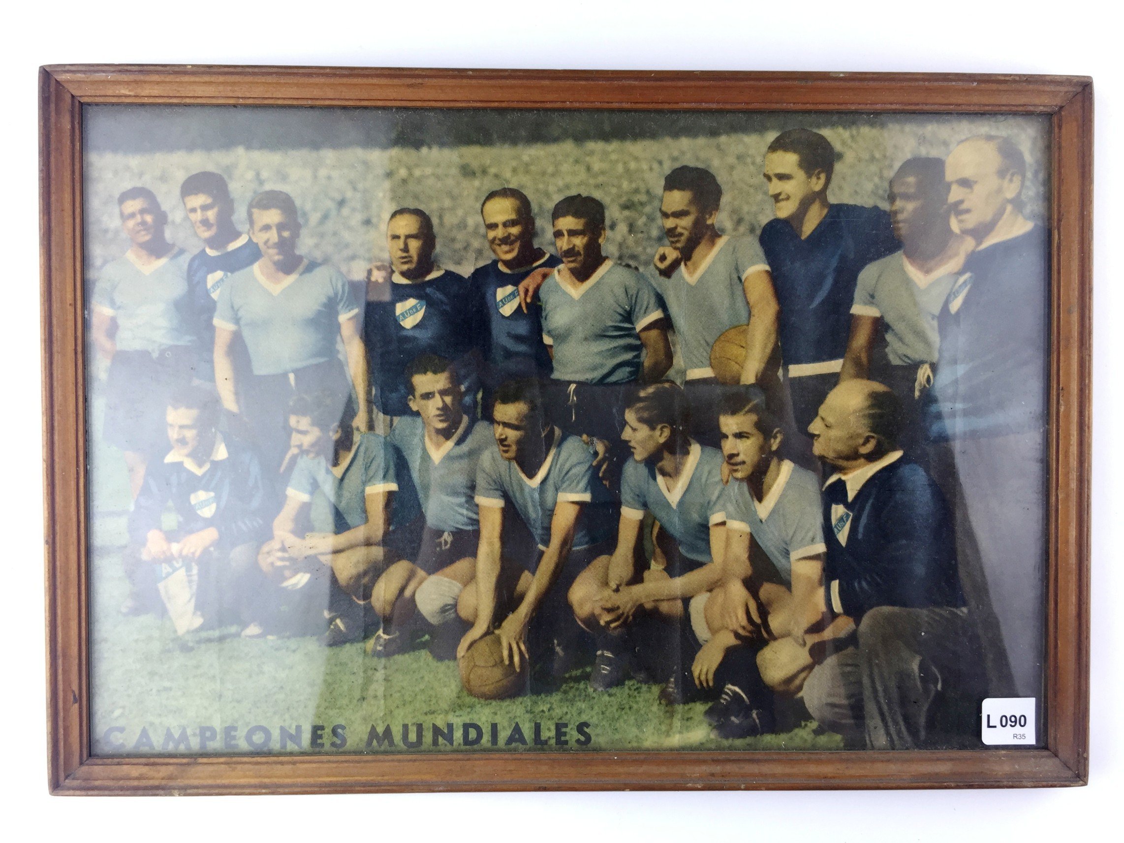 Afiche Selección Uruguaya de Fútbol