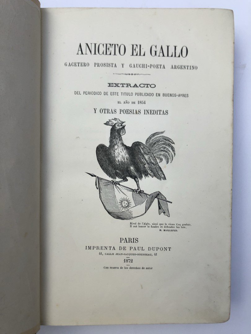 Aniceto el gallo