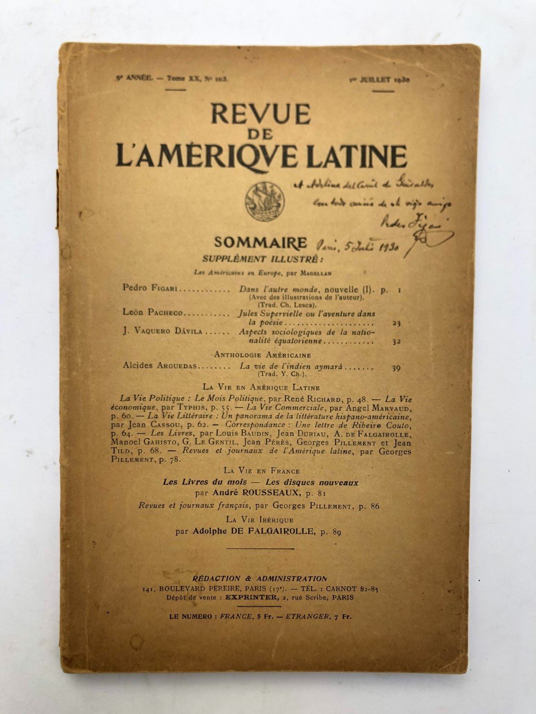 Publicación semanal francesa