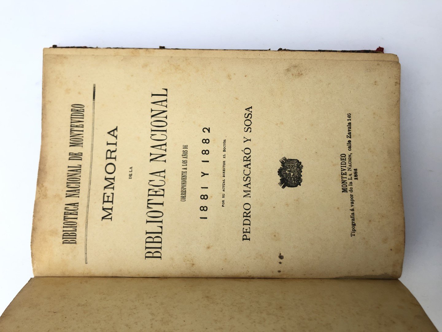 Memoria de la Biblioteca Nacional