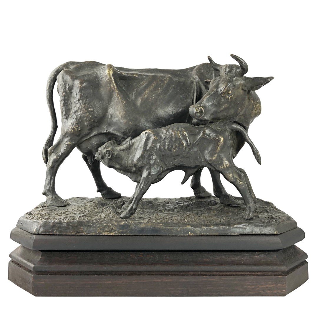 José Belloni "Vaca y ternero"