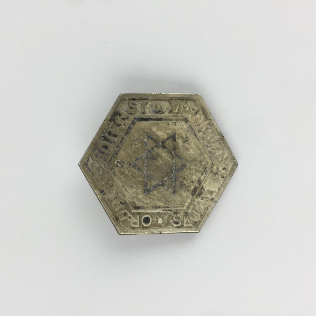 Insignia de la Policía del Gueto Judío