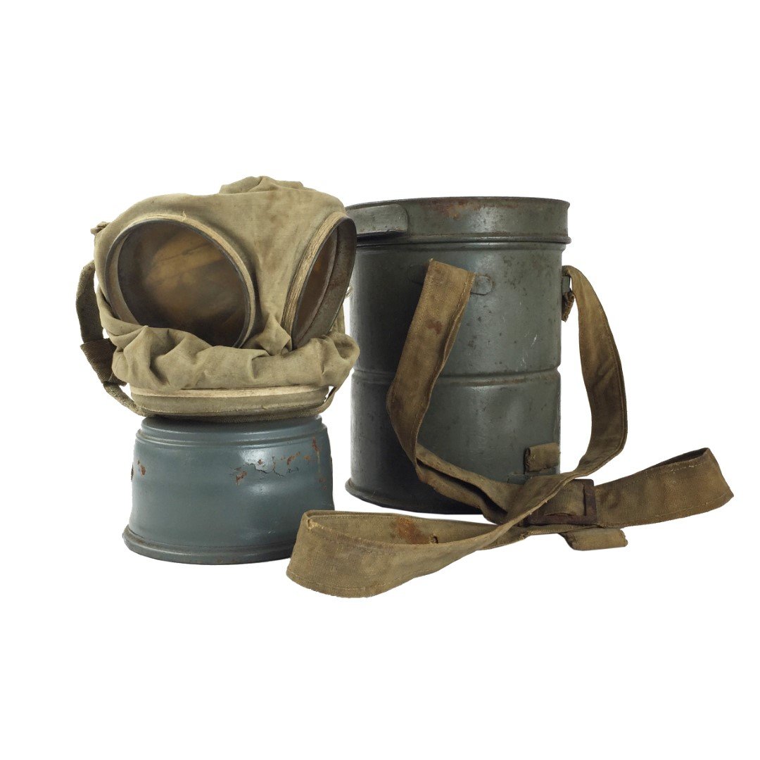 Máscara antigás alemana WWI