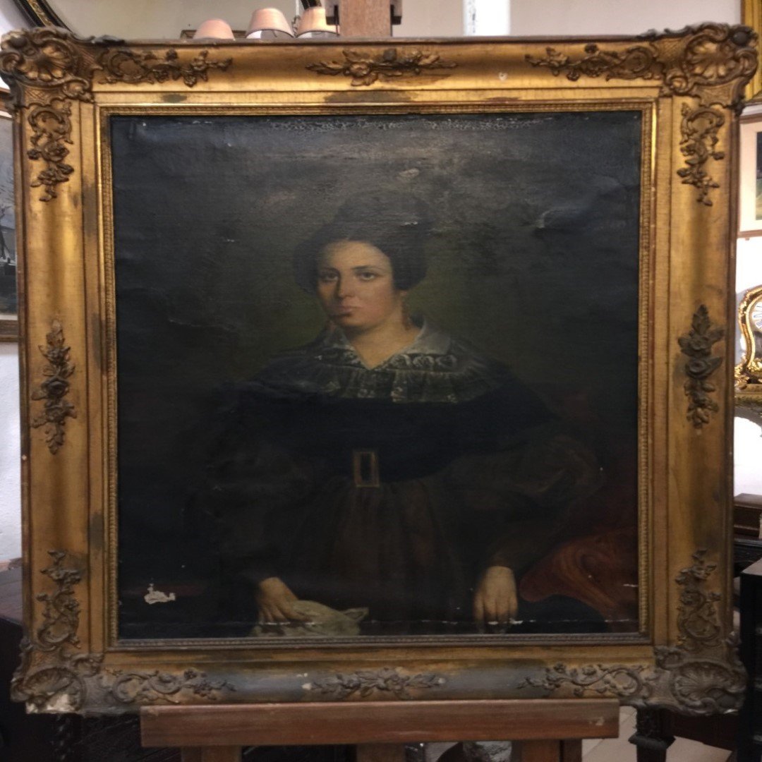 Cayetano Gallino. Óleo sobre tela