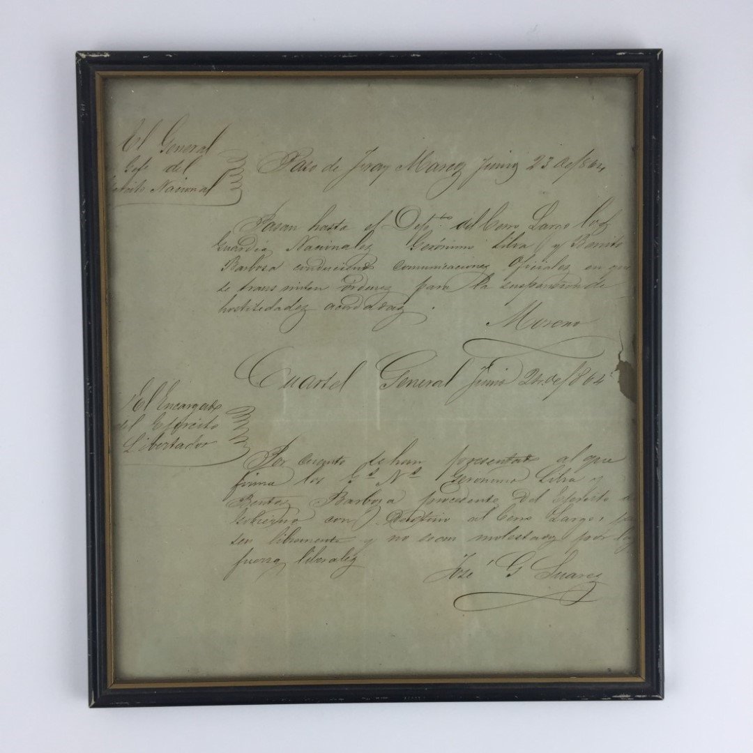 Documento manuscrito