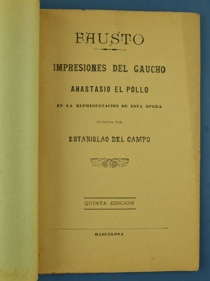 DEL CAMPO, Estanislao