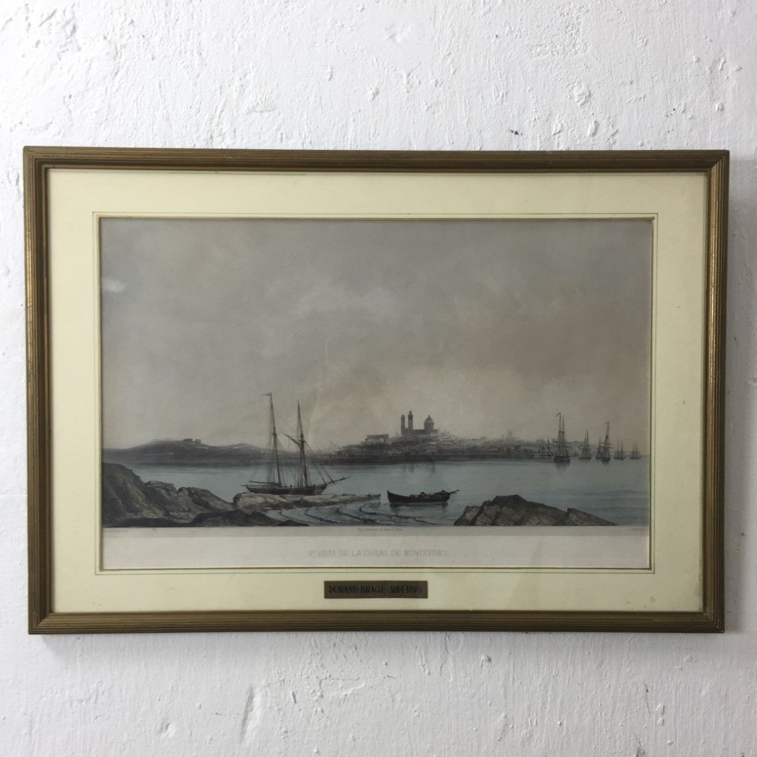 Litografía "Montevideo"