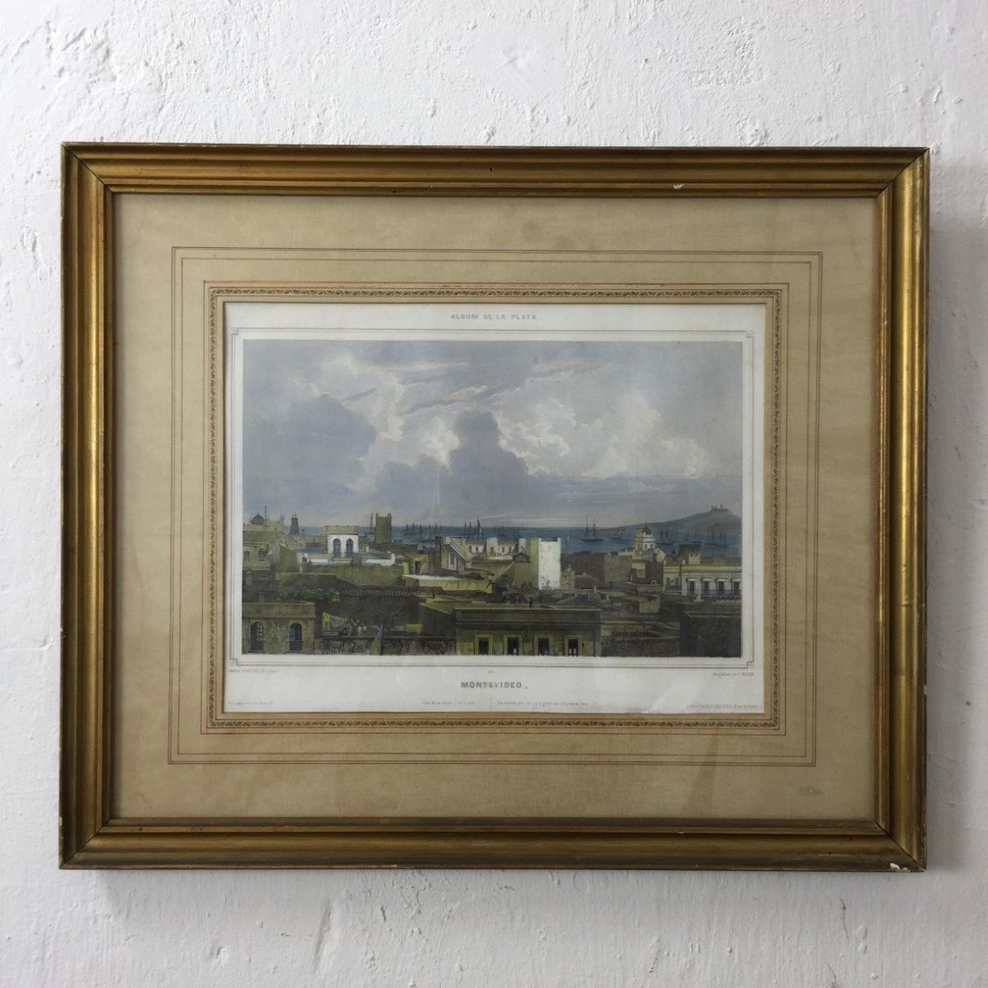 Litografía "Montevideo"