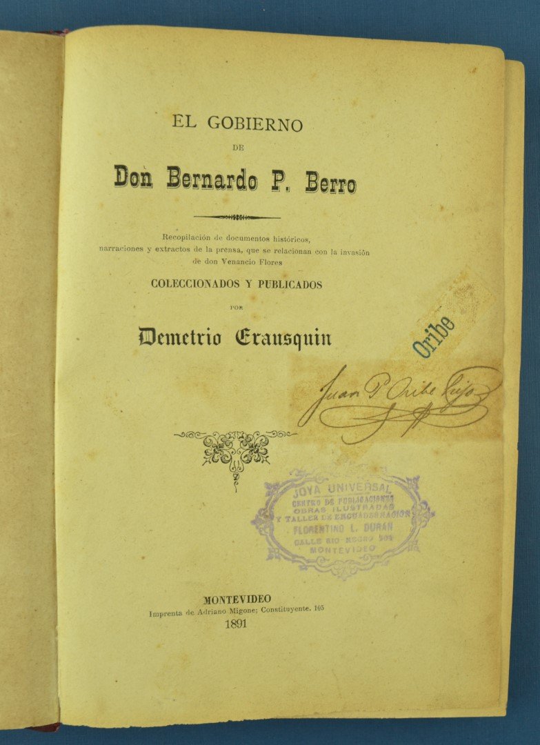 ERAUSQUÍN, Demetrio