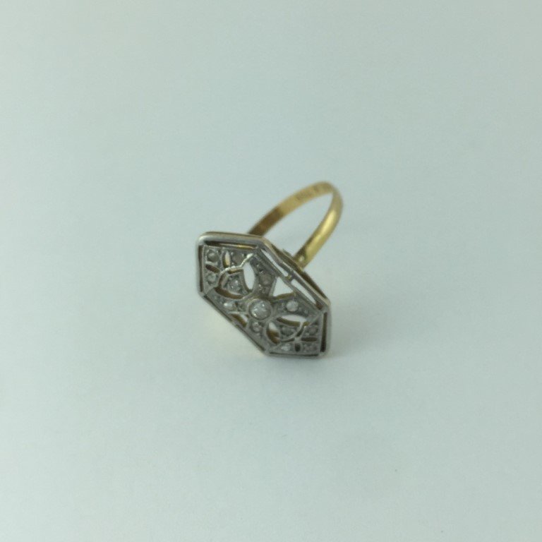 Anillo en oro 18 K