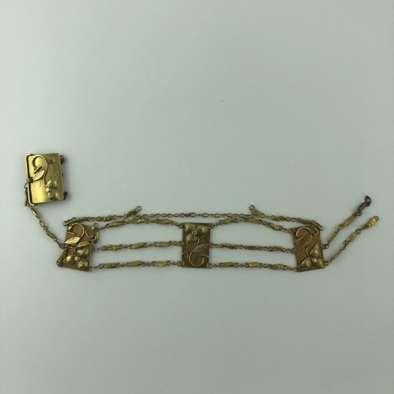 Pulsera en oro