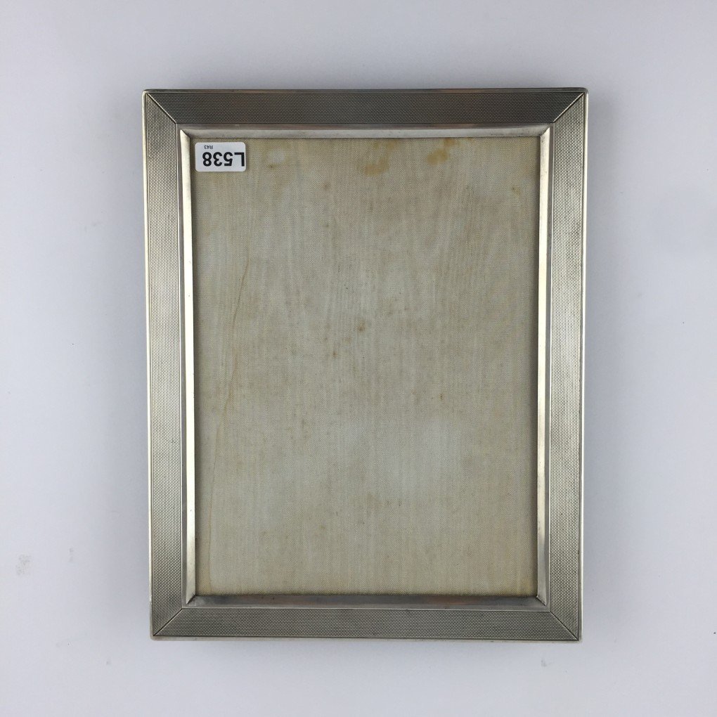 Portarretrato en plata