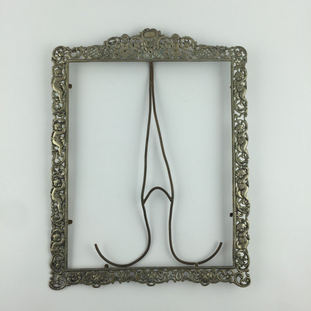 Portarretrato en plata