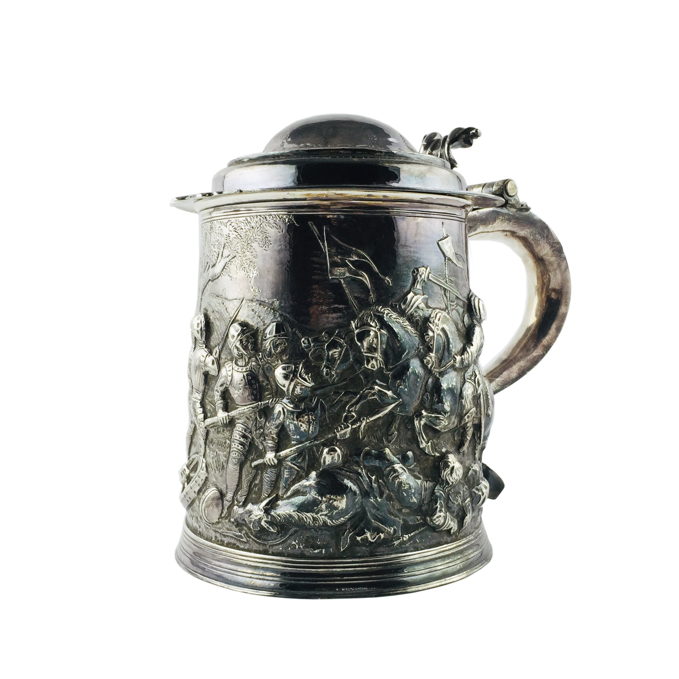 Tankard en plata