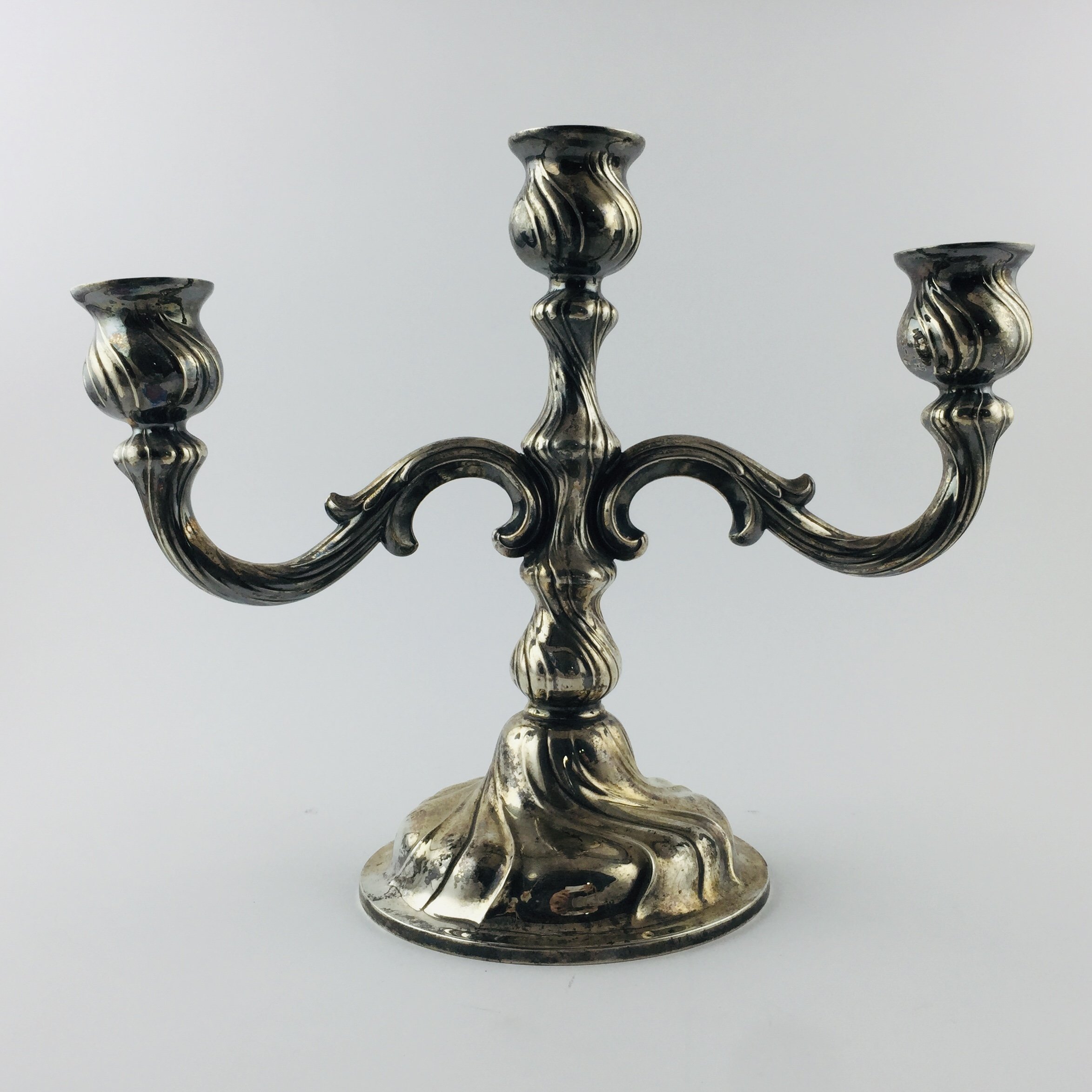 Candelabro en plata