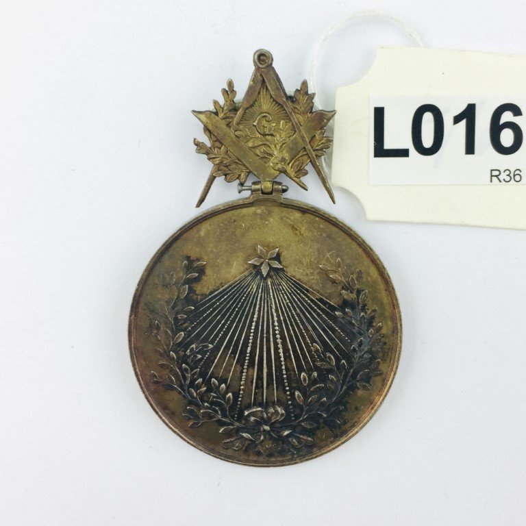 Medalla de pecho masónica uruguaya