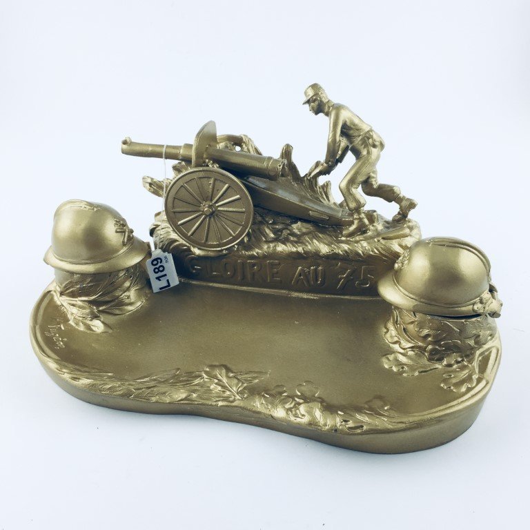 Tintero de sobremesa