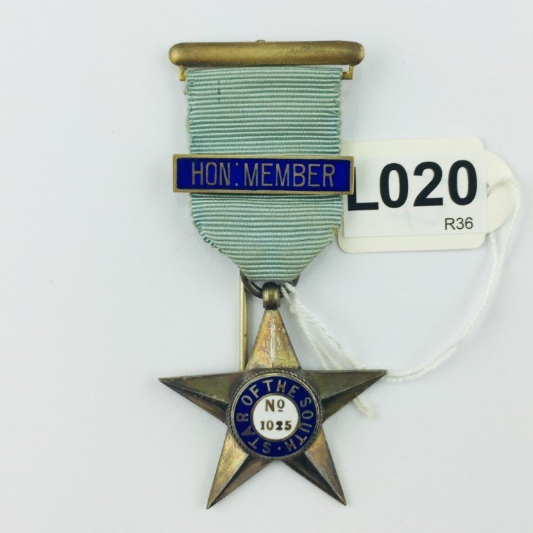 Medalla de pecho masónica argentina