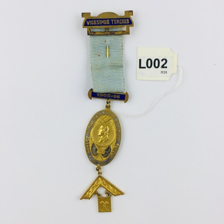 Medalla de pecho masónica argentina