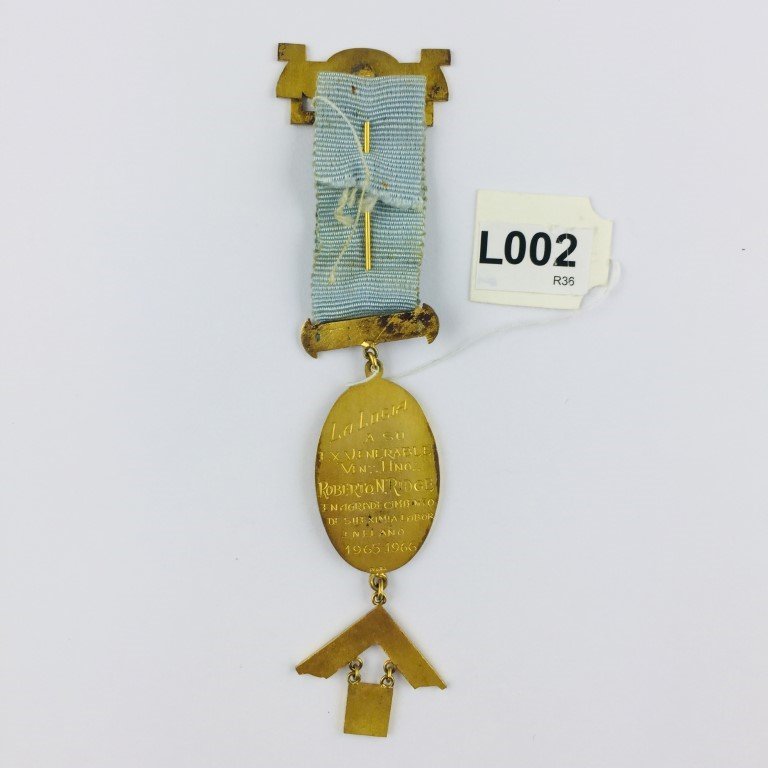 Medalla de pecho masónica argentina - Imagen 2