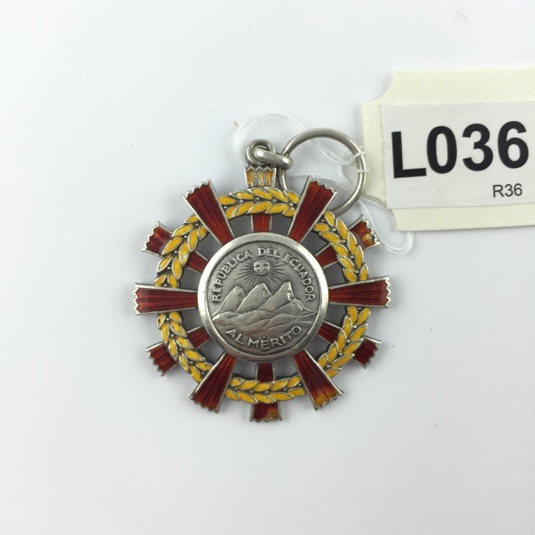 Condecoración ecuatoriana