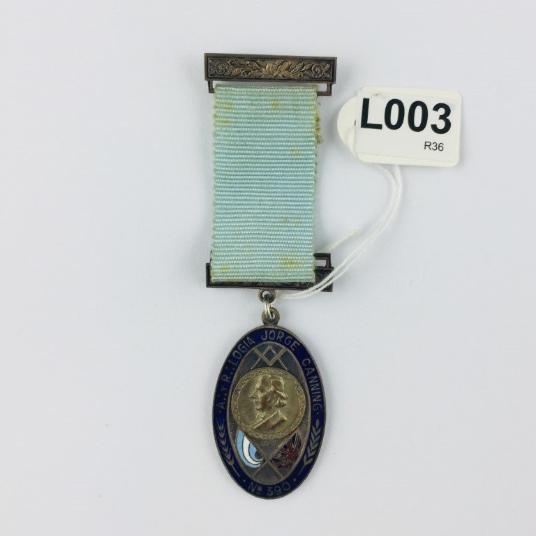Medalla de pecho masónica argentina