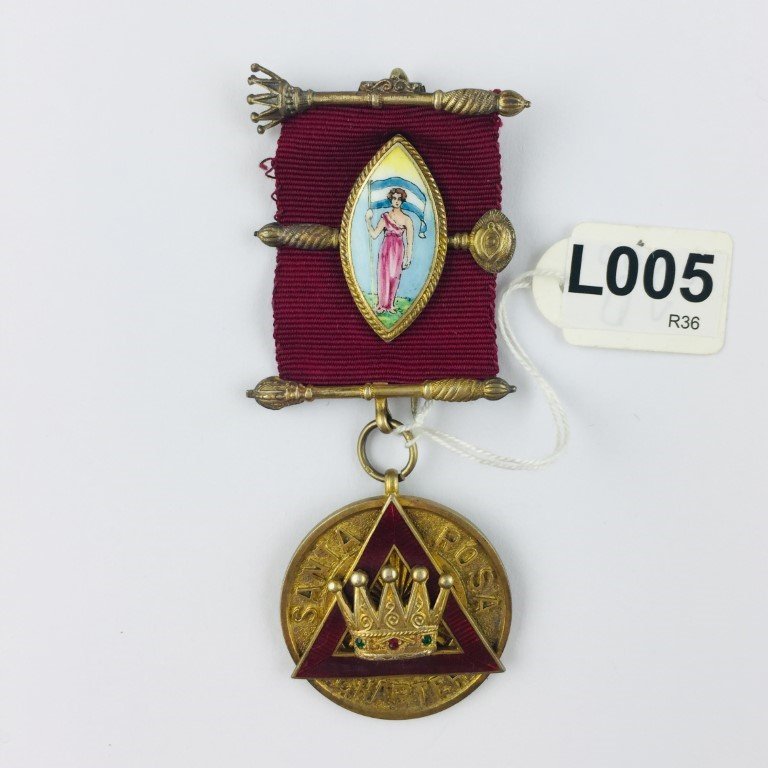 Medalla de pecho masónica argentina