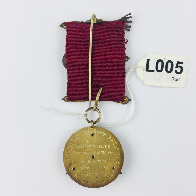 Medalla de pecho masónica argentina - Imagen 2