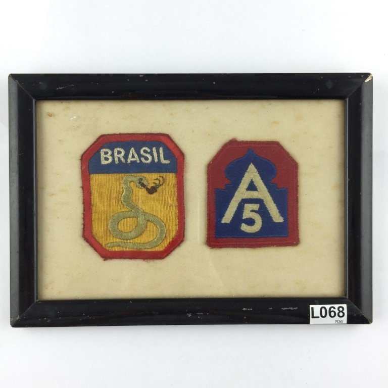 Dos parches brasileños