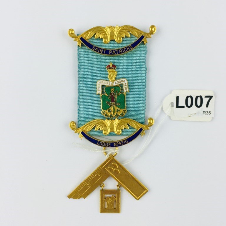 Medalla de pecho masónica argentina