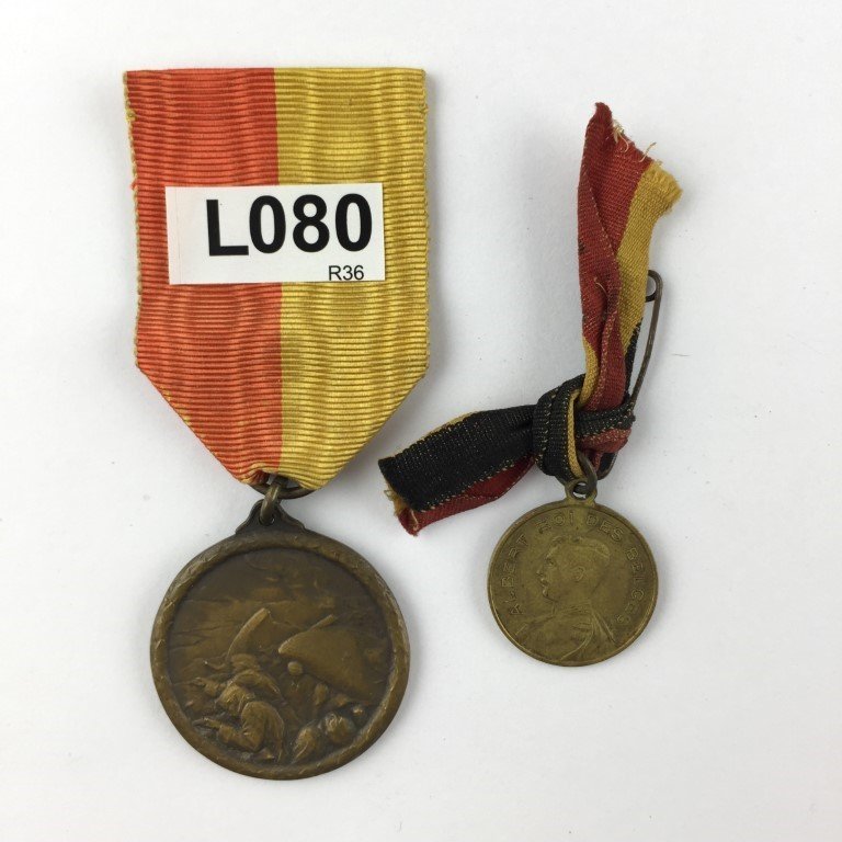 Dos condecoraciones belgas