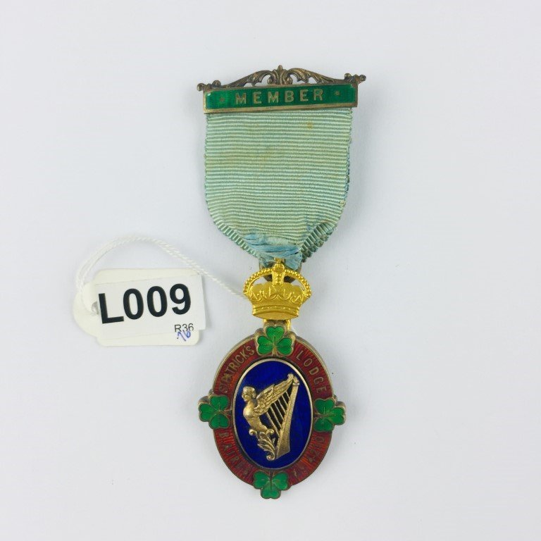 Medalla de pecho masónica argentina