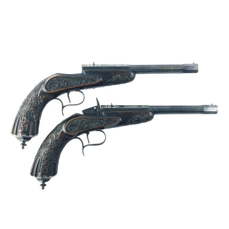 Par de pistolas de práctica