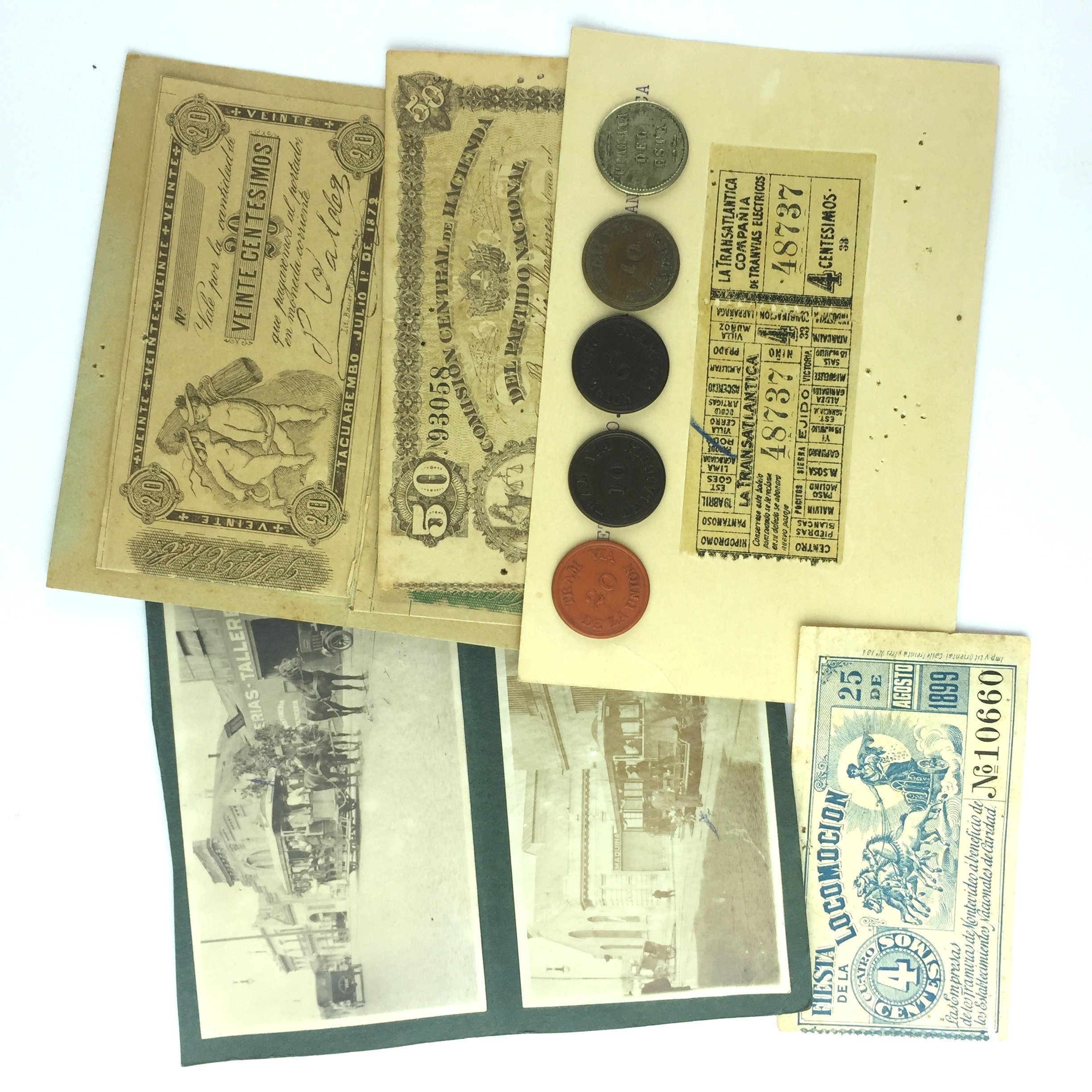 Piezas relativas a locomoción en Uruguay