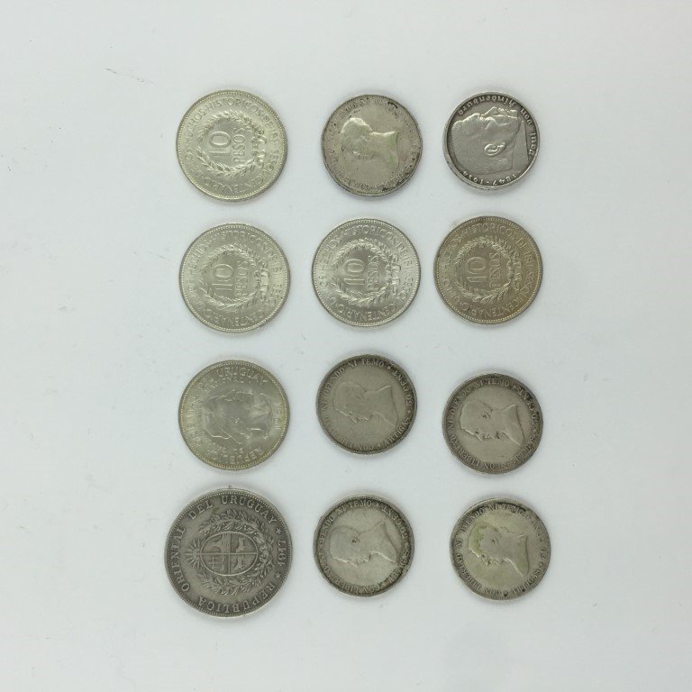 Monedas en plata