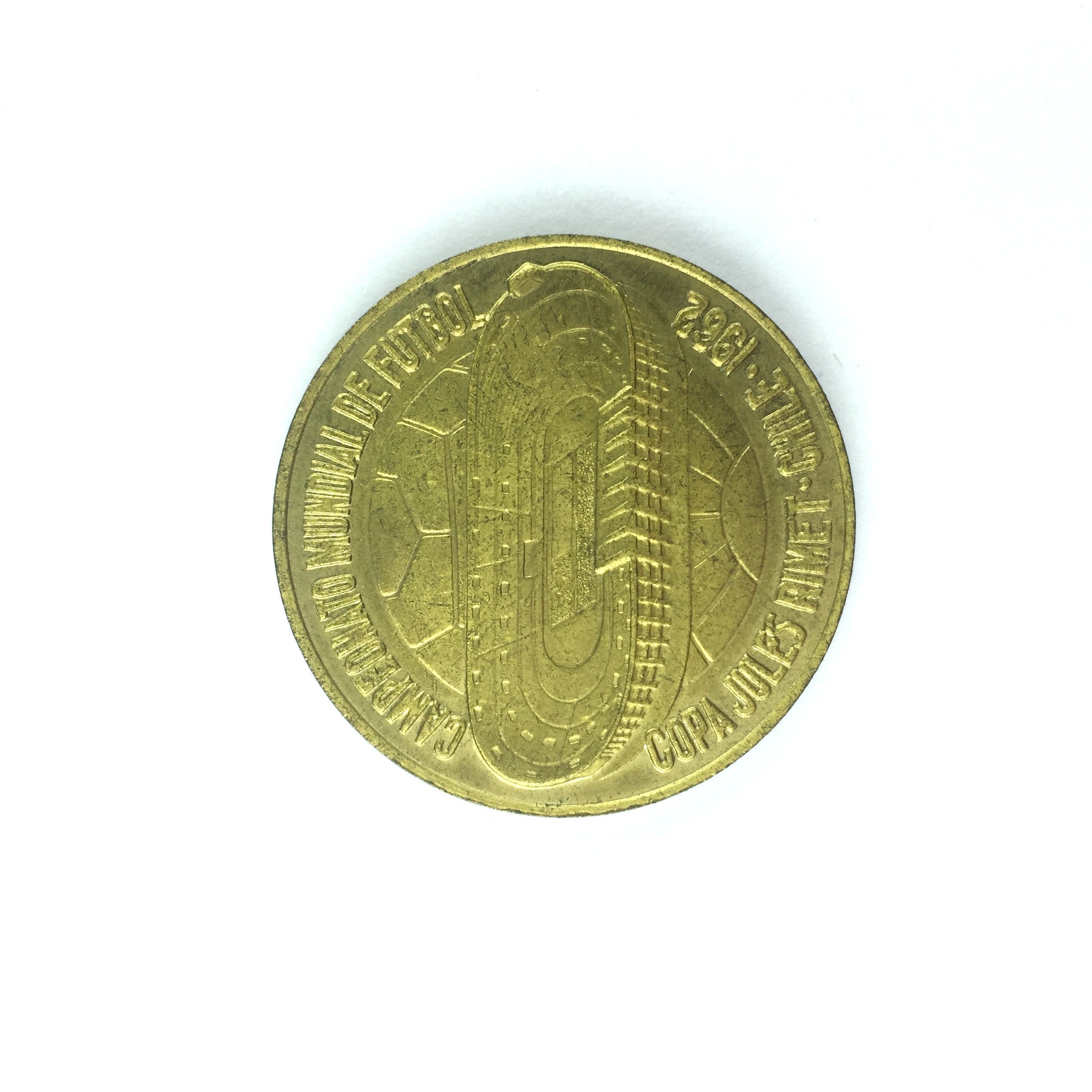 Medalla en cobre dorado