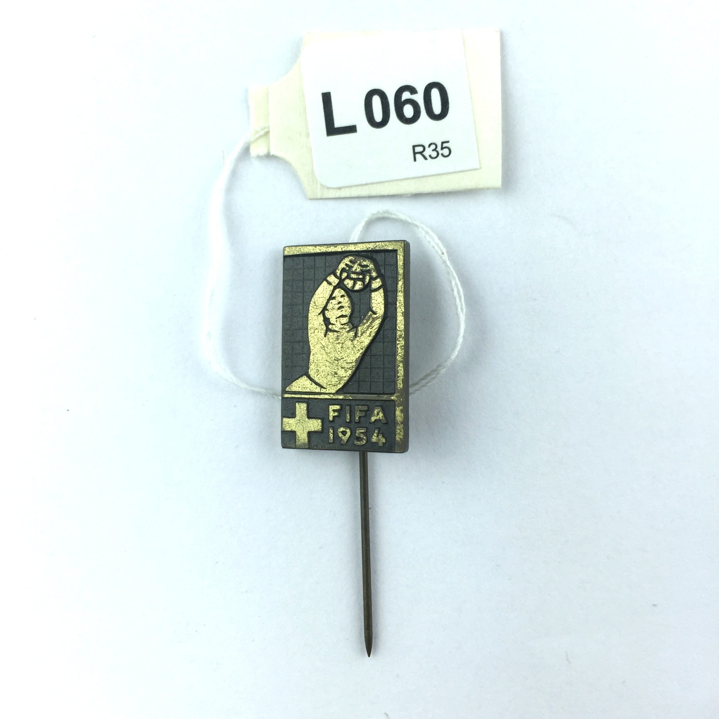 Pin oficial Mundial Suiza 1954