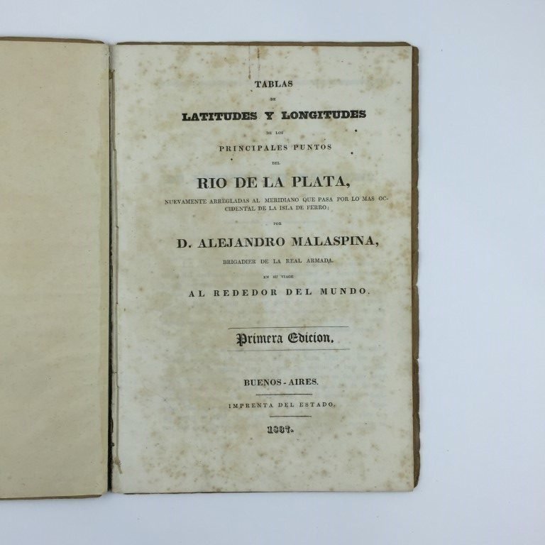 Tabla de latitudes Río de la Plata