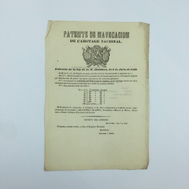 Patente de Navegación