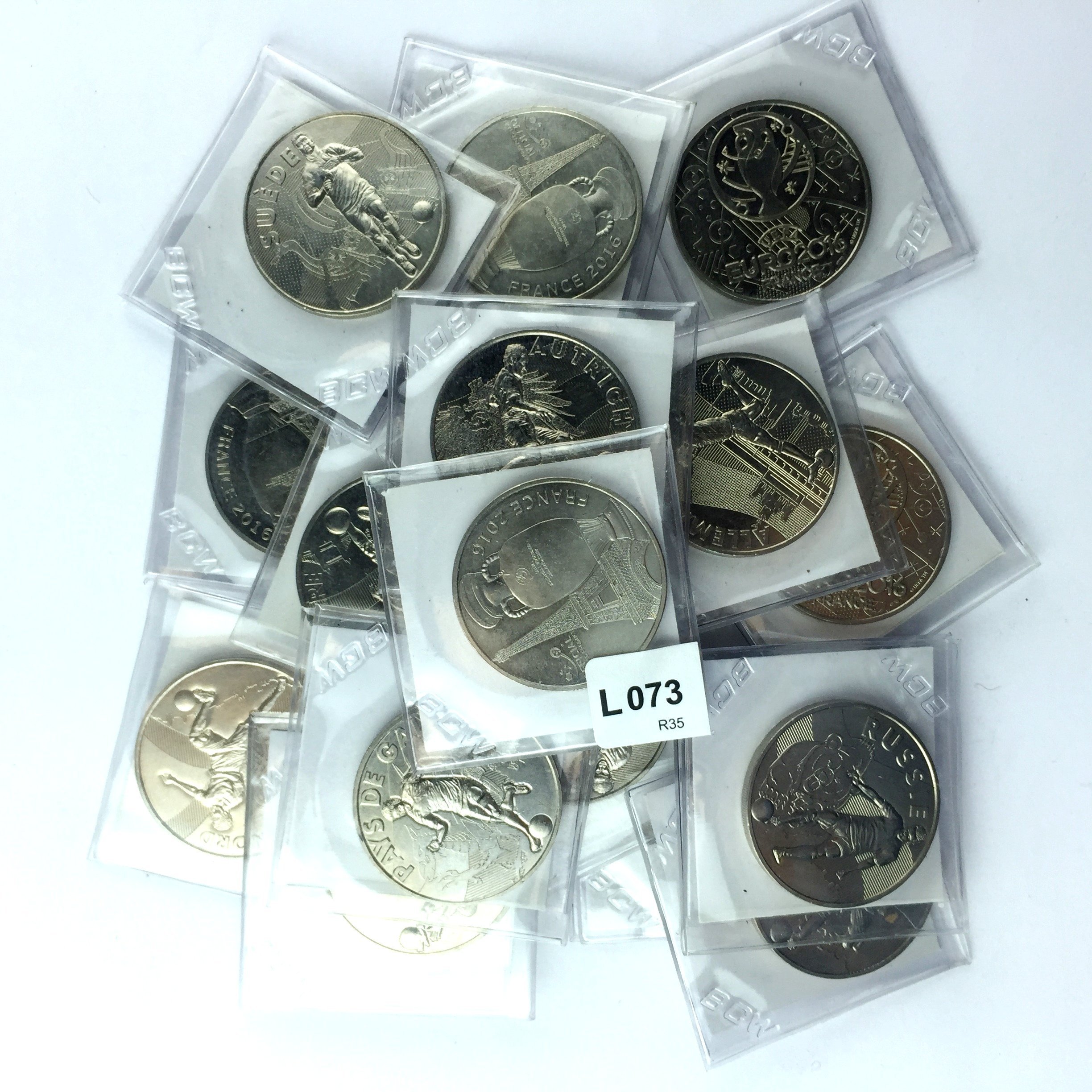 Medallas oficiales Eurocopa 2016