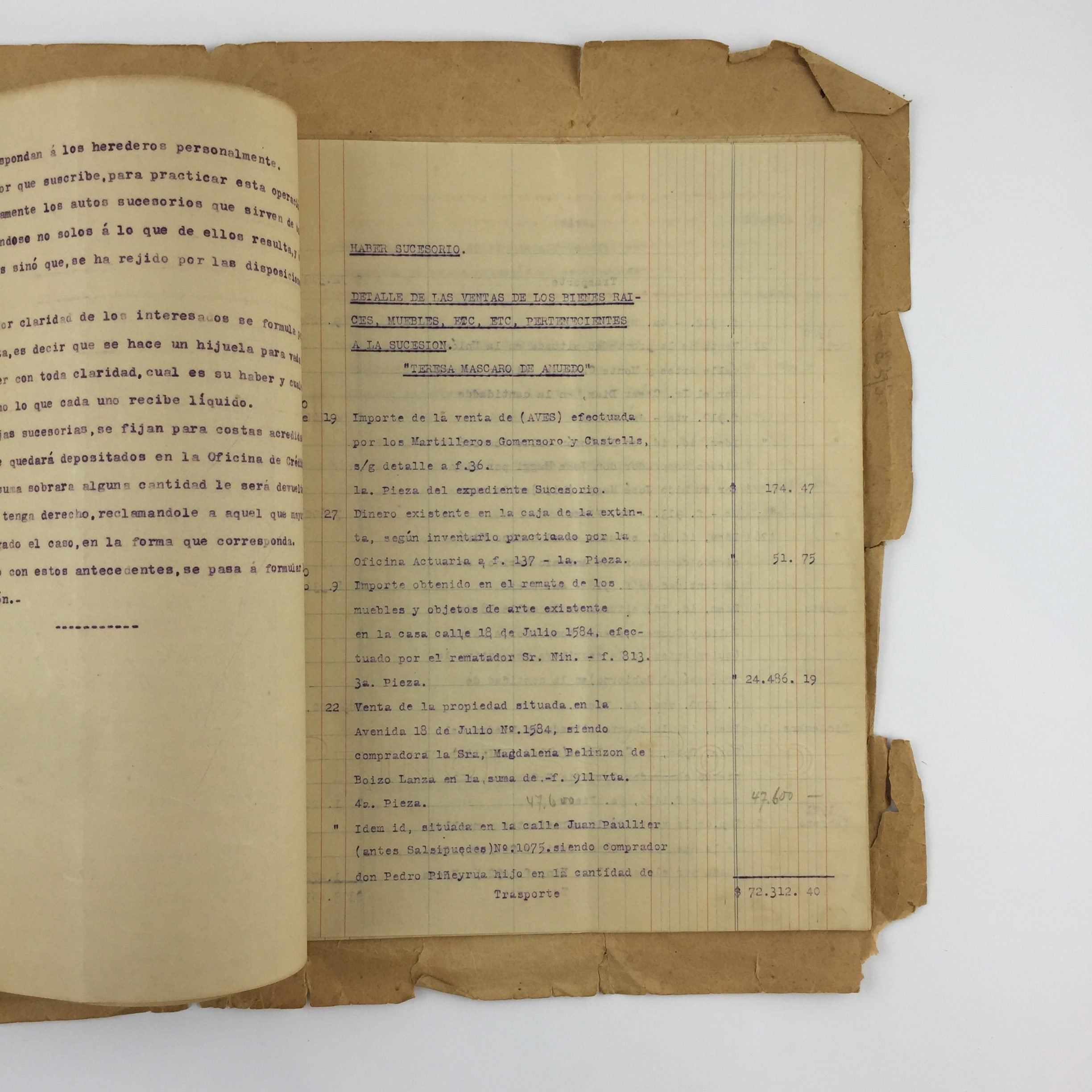 Documento Teresa Mascaró de Amuedo