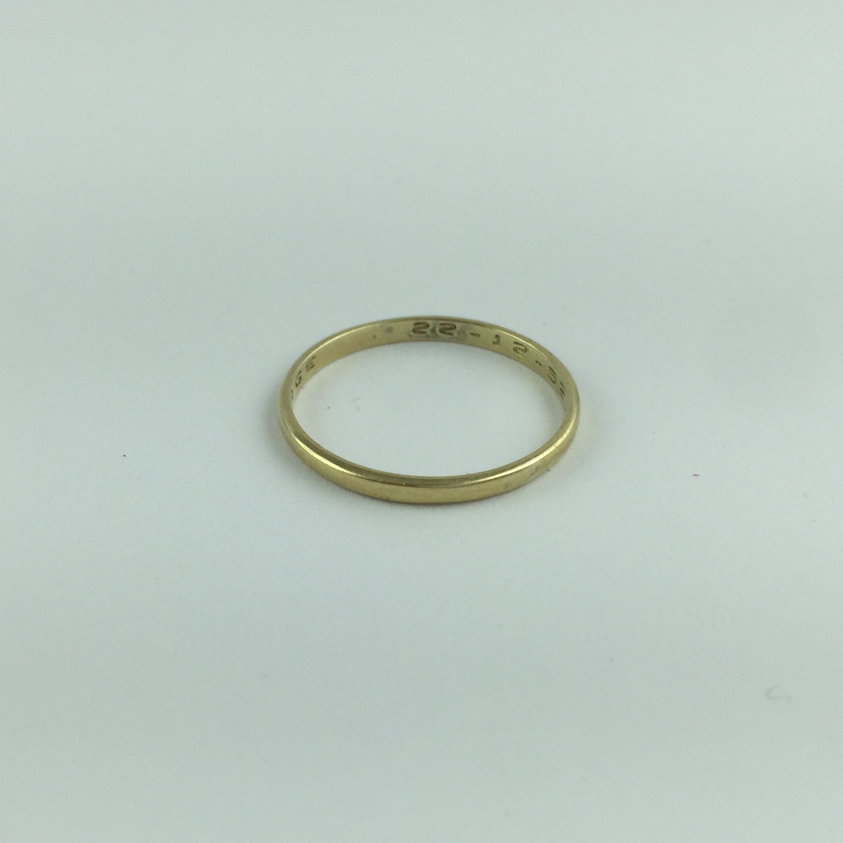 Anillo oro 18 K