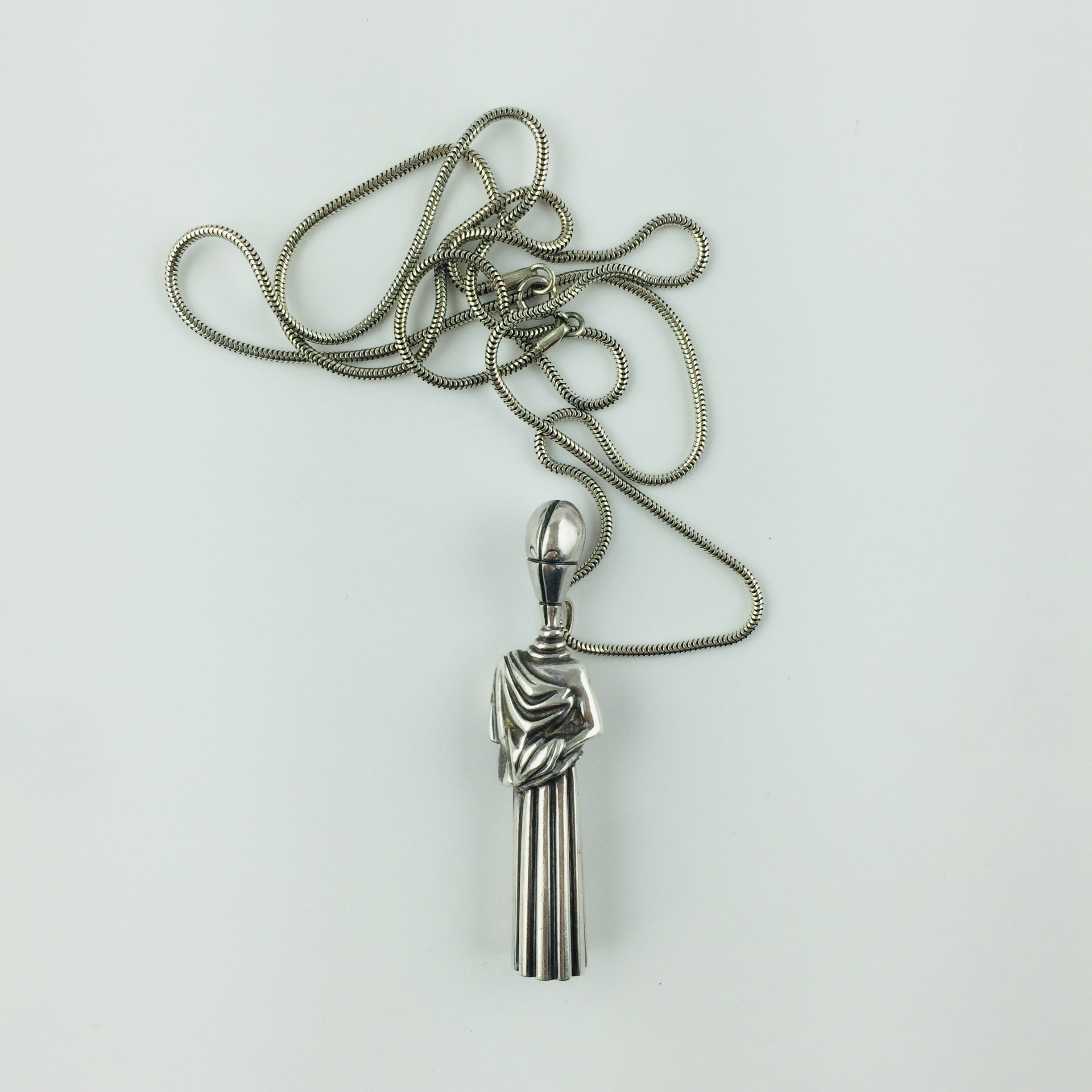 Colgante bronce plateado Chirico