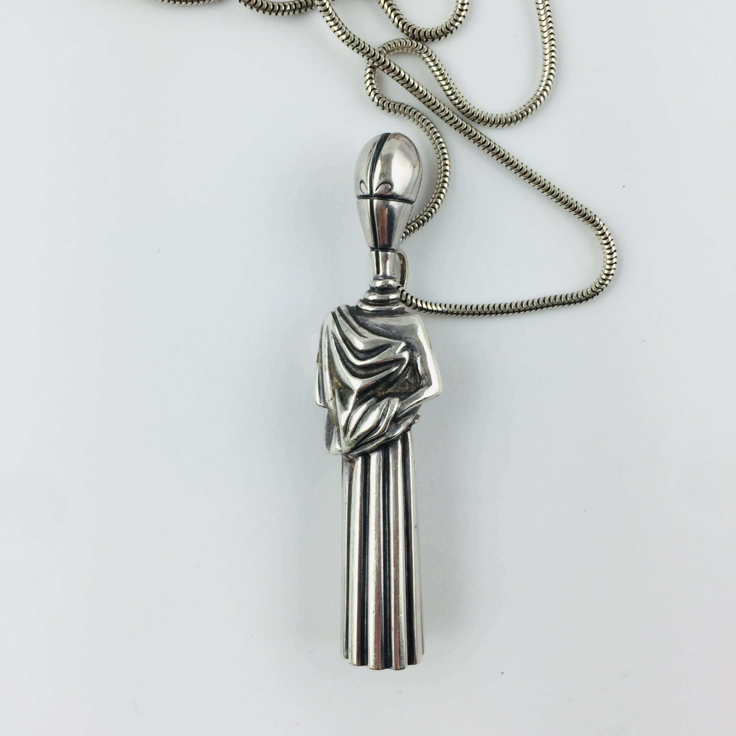 Colgante bronce plateado Chirico - Imagen 2