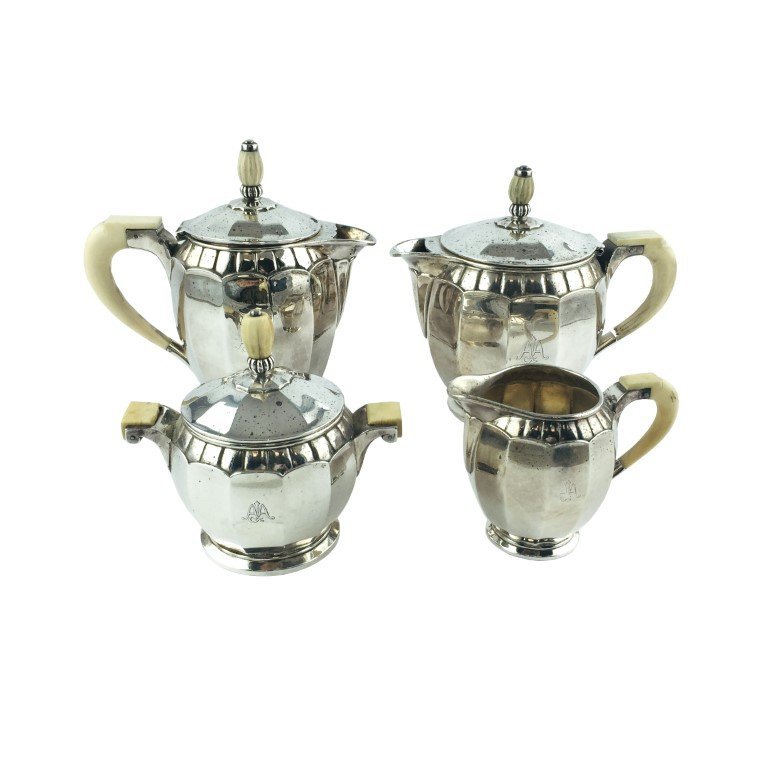 Juego de té art decó