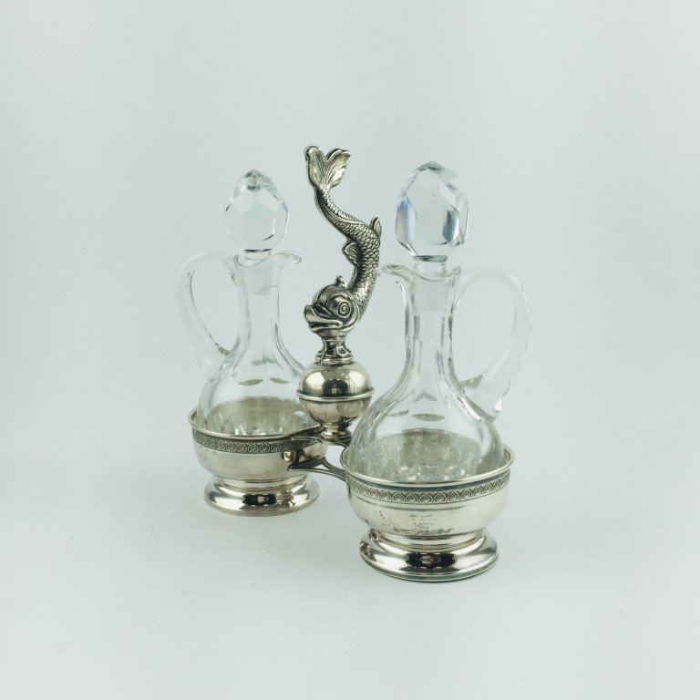 Aceitera y vinagrera