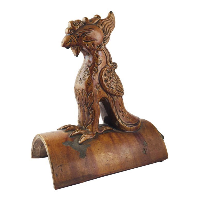 Teja china en cerámica