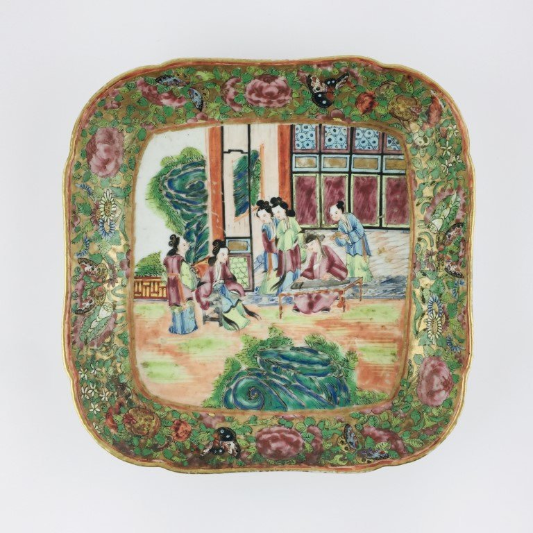 Platos Cantón en porcelana